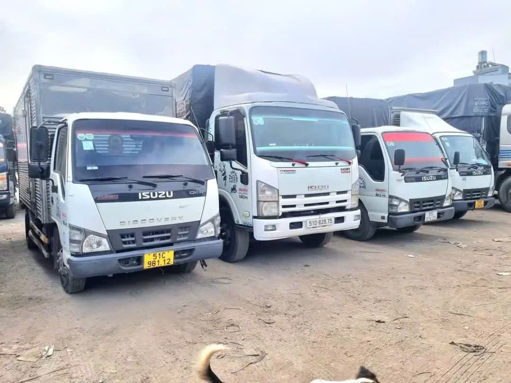 Các loại xe tải vận chuyển tuyến Hà Nội đi Hà Tĩnh phù hợp