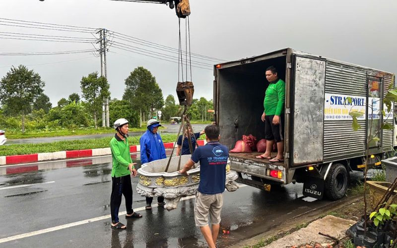 Vận chuyển hàng tại Vận Tải HD